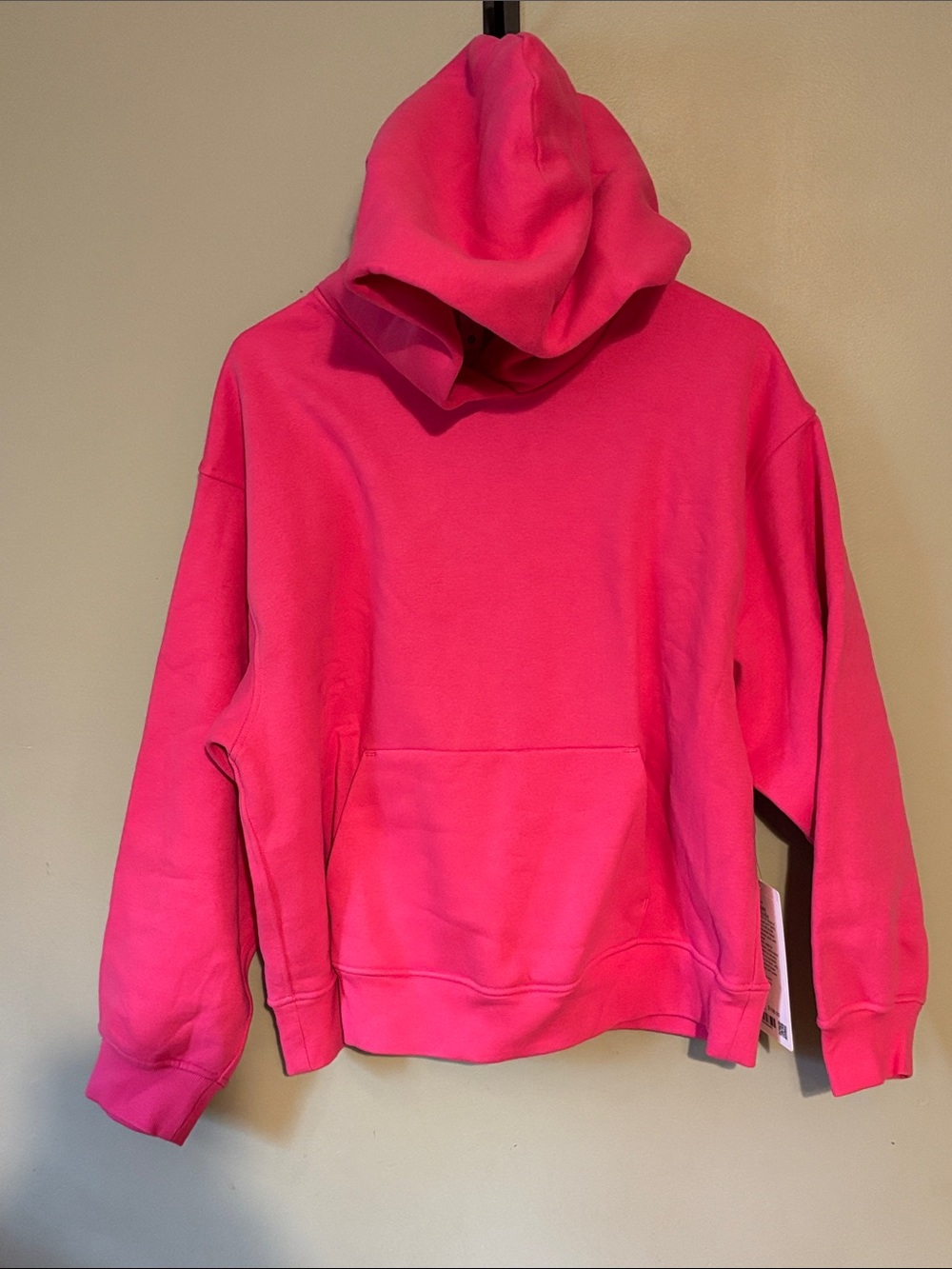 NWT Lululemon Steady State Bright Pink Hoodie Size M